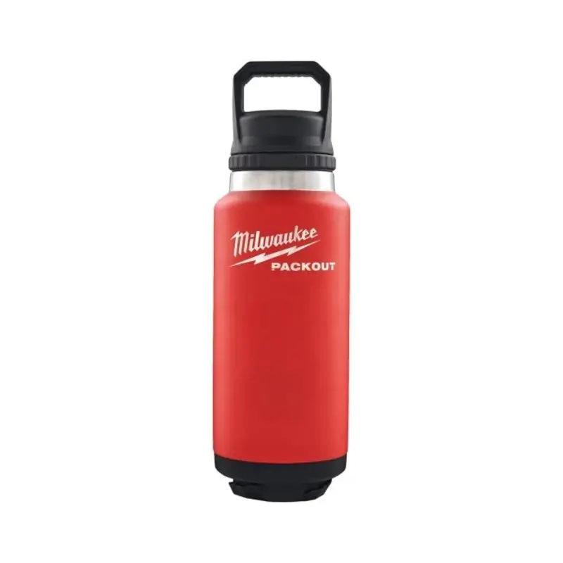 Milwaukee 4932493467 PACKOUT 1065ml Bottle Chug Lid Red