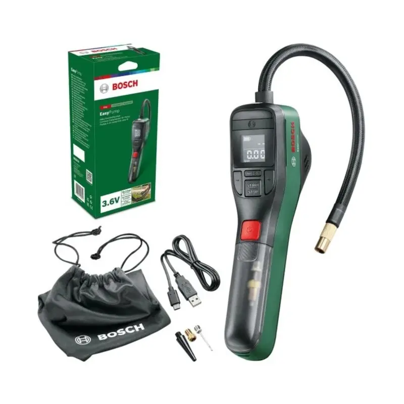 Bosch 0603947000 3.6V Easy Pump Cordless Tyre Inflator