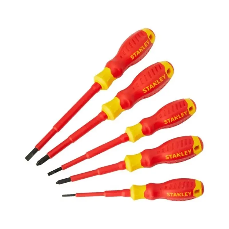 Stanley STA065556 1000V Screwdriver VDE Set - Pack of 5