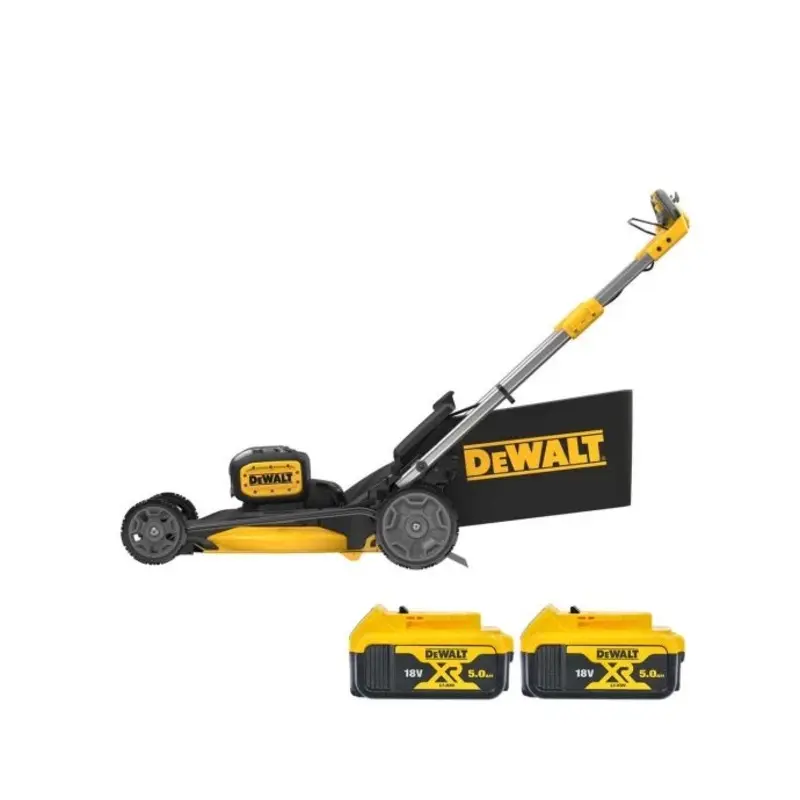 DeWalt DCMWSP156 18V / 36V Cordless Brushless 53cm Lawn Mower With 2 x 5.0Ah Batteries