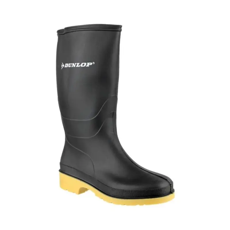 Dunlop Dulls Wellington Boot  - Colour: Black