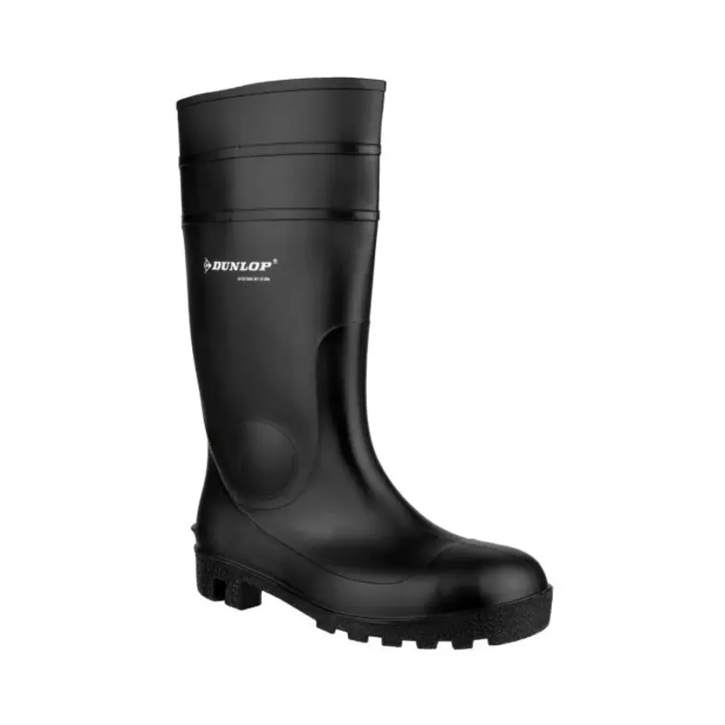 Dunlop Protomastor Full Safety Wellington  - Colour: Black