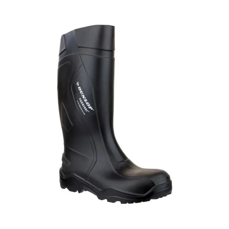 Dunlop Purofort+ Full Safety Wellington  - Colour: Black