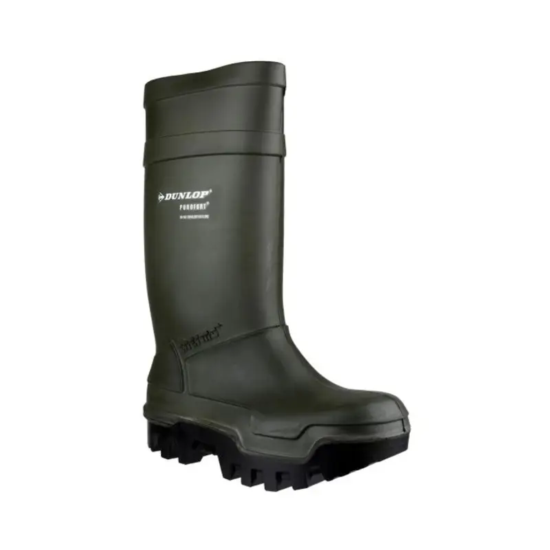 Dunlop Purofort Thermo+ Full Safety Wellington  - Colour: Green