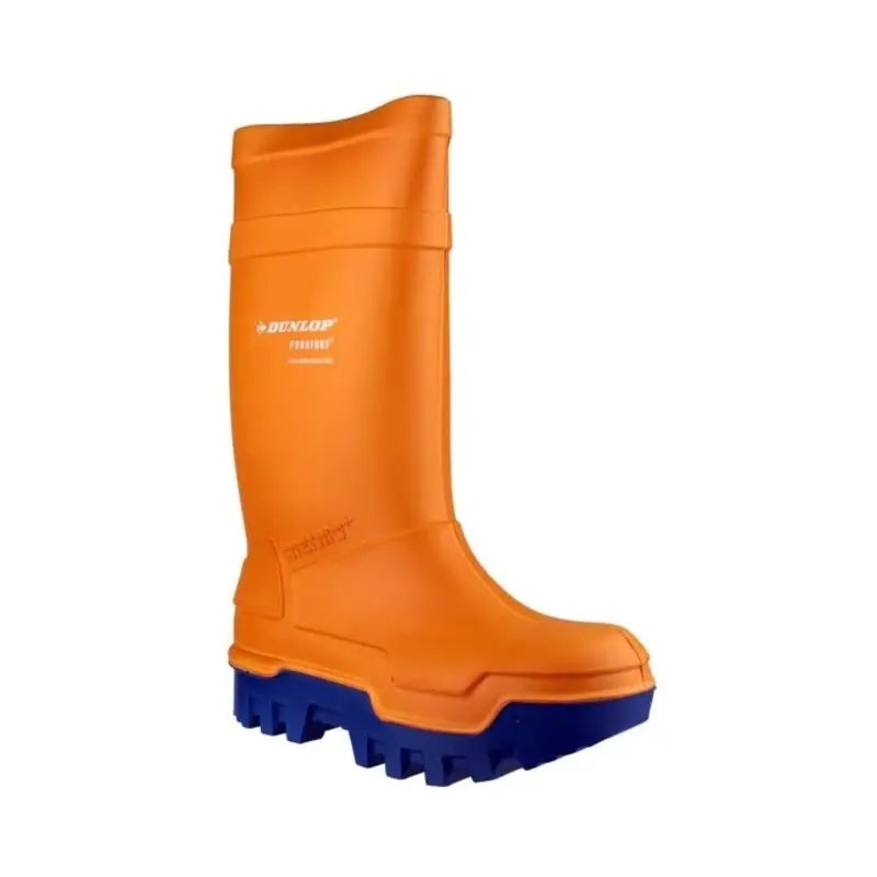 Dunlop Purofort Thermo+ Full Safety Wellington  - Colour: Orange