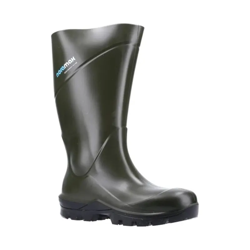 Nora Noramax Pro S5 Full Safety Polyurethane Boot  - Colour: Green/Black