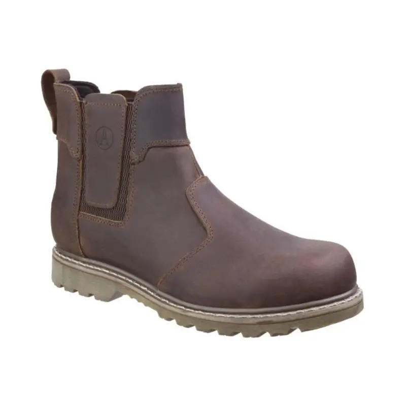 Amblers Abingdon Dealer Boot  - Colour: Brown Crazy Horse