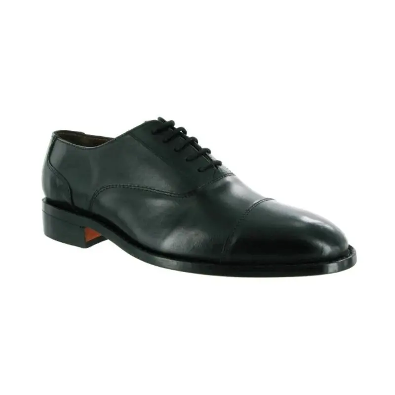 Amblers James Leather Soled Oxford Dress Shoe  - Colour: Black