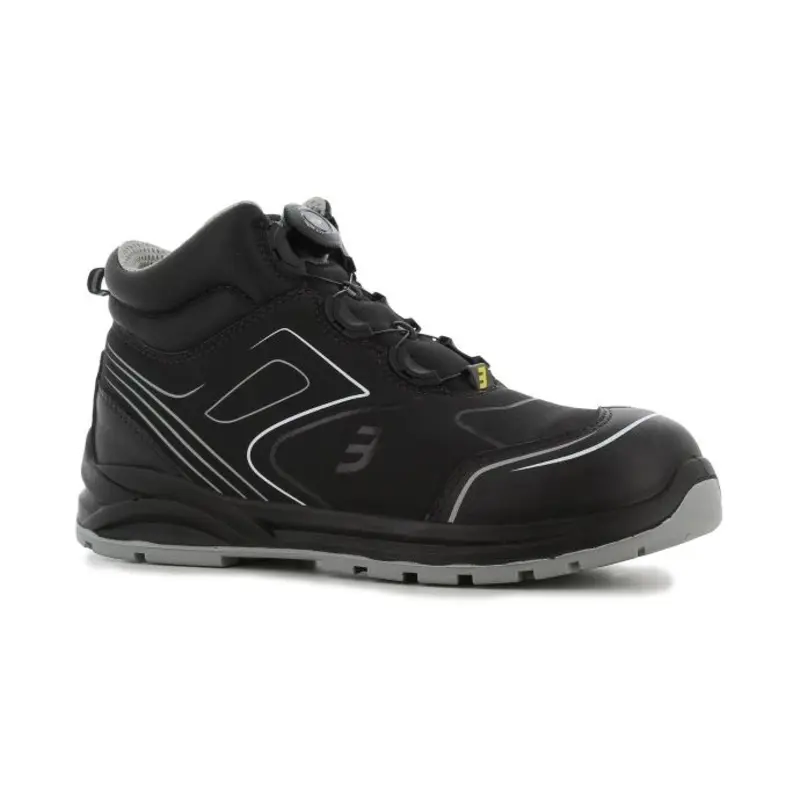 Safety Jogger Cador S3 MID TLS Safety Boots  - Colour: Black