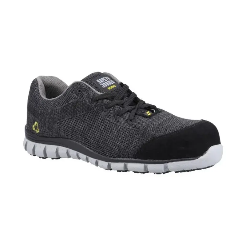 Safety Jogger Morris S1P Safety Trainers  - Colour: Black