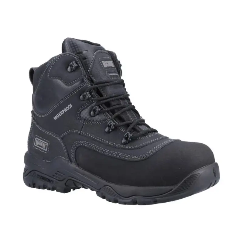 Magnum Broadside 6.0 Waterproof Uniform Safety Boot  - Colour: Black