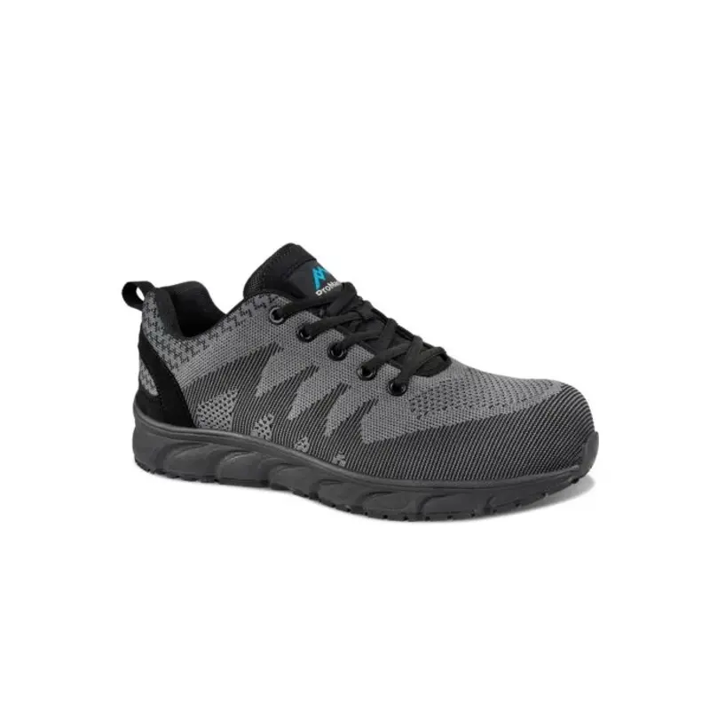 ProMan PM4050 Atlanta  Anti-Static Midsole / Toecap Safety Trainer Boot - Colour: Grey