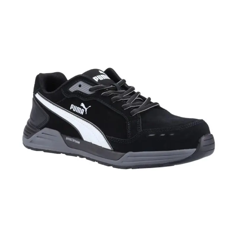 Puma Airtwist Low S3 Safety Trainer  - Colour: Black