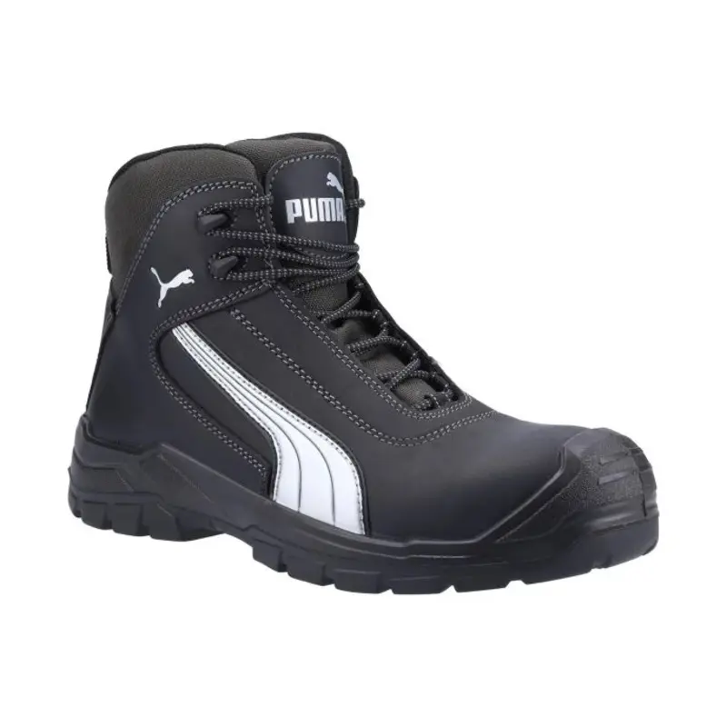 Puma Cascades Mid S3 Safety Boot  - Colour: Black