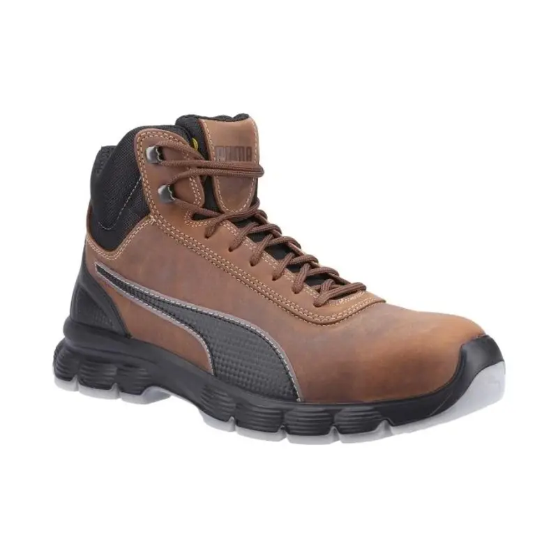 Puma Condor Mid Safety Boot  - Colour: Brown