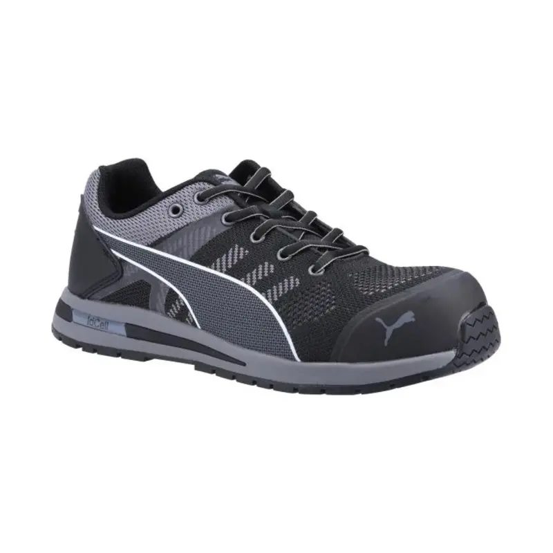 Puma Elevate Knit LOW S1 Safety Trainer  - Colour: Black