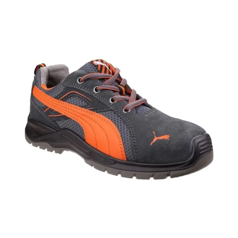 Puma Omni Flash Low Safety Trainer  - Colour: Orange