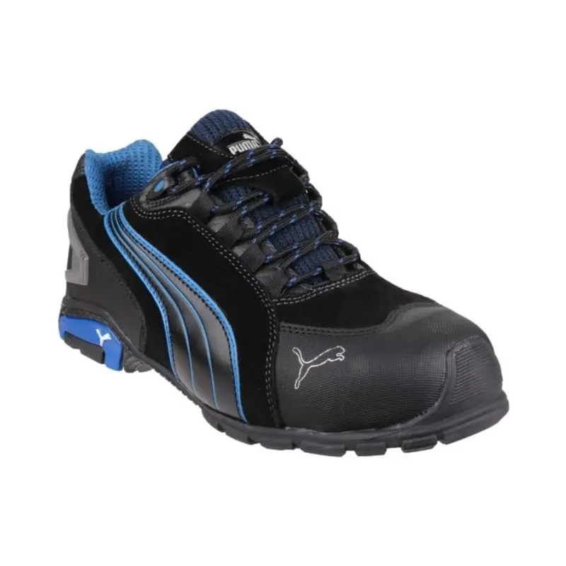 Puma Rio Low Lace-up Safety Boot  - Colour: Black