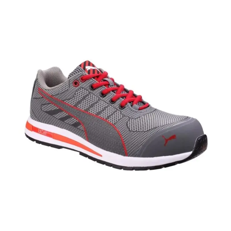 Puma Xelerate Knit Low Safety Trainer  - Colour: Grey