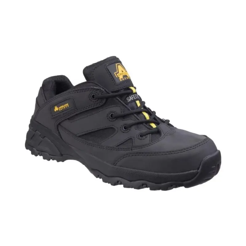 Amblers FS68C Fully Composite Metal Free Safety Trainer  - Colour: Black
