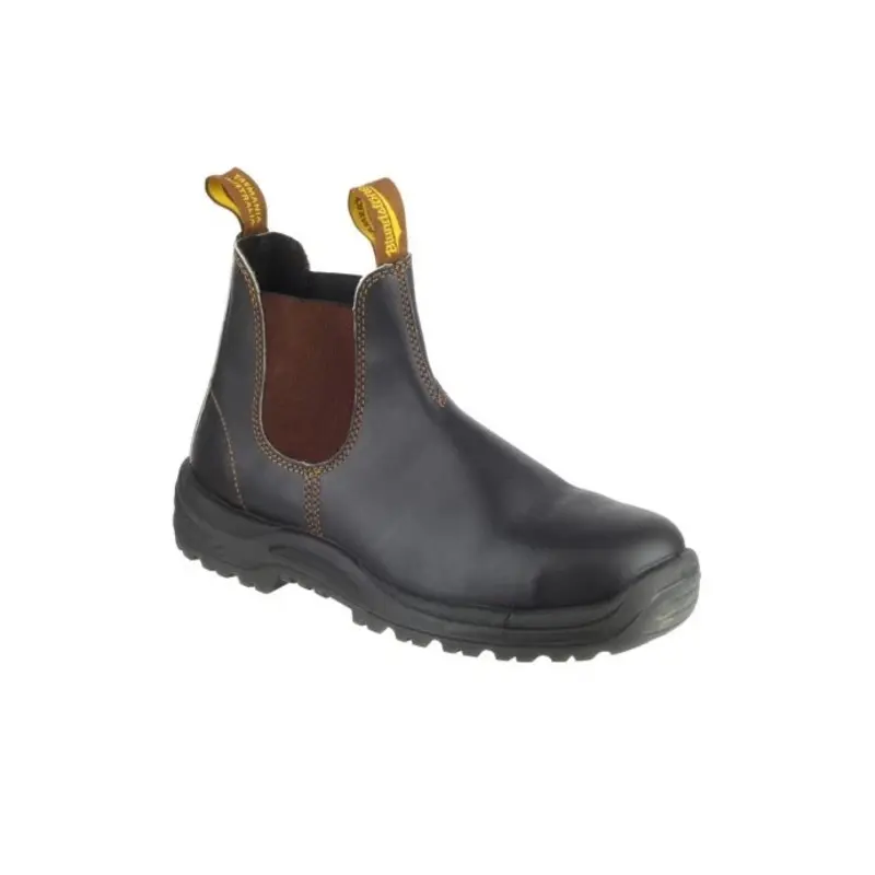 Blundstone 192 Industrial Safety Boot  - Colour: Stout Brown