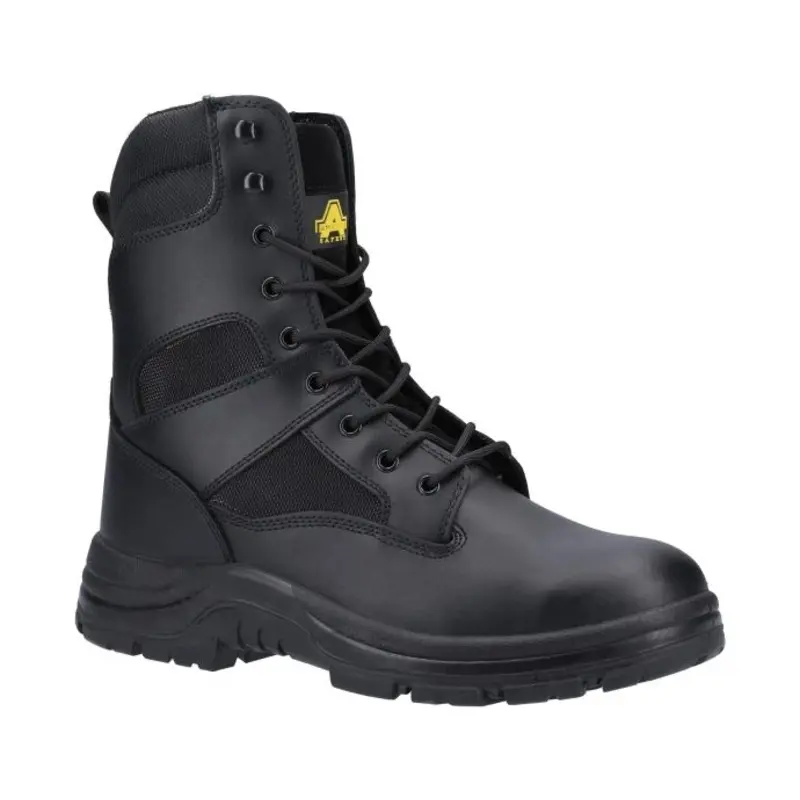 Amblers FS008 Hi leg Safety Boot  - Colour: Black
