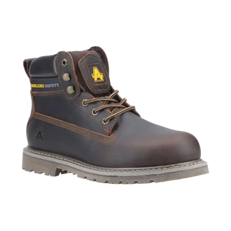 Amblers FS164 Industrial Safety Boot  - Colour: Brown