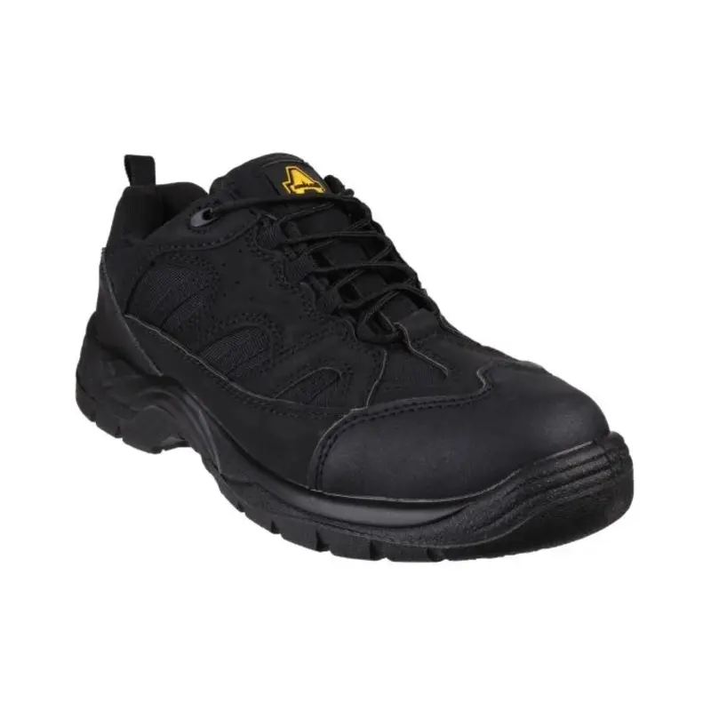 Amblers FS214 Vegan Friendly Safety Shoes  - Colour: Black