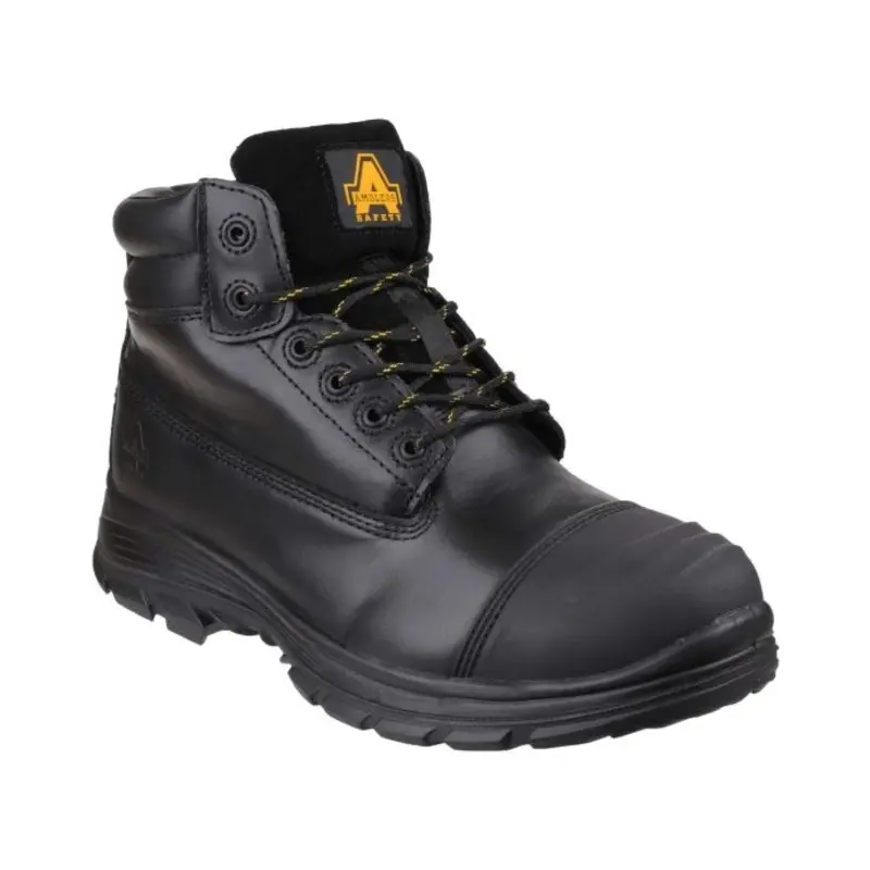 Amblers FS301 Brecon Metatarsal Guard Safety Boot  - Colour: Black