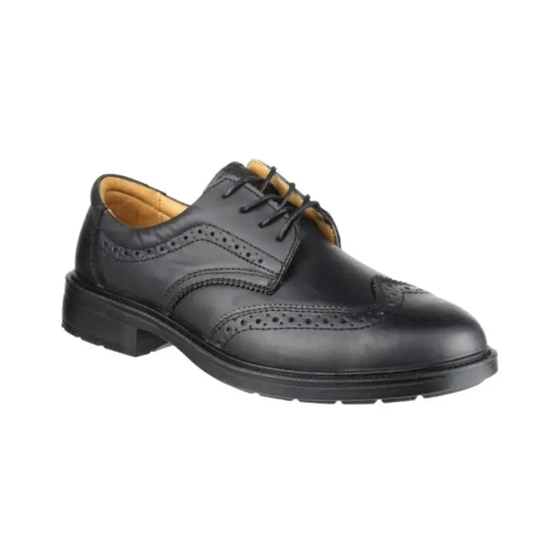 Amblers FS44 Safety Brogue  - Colour: Black