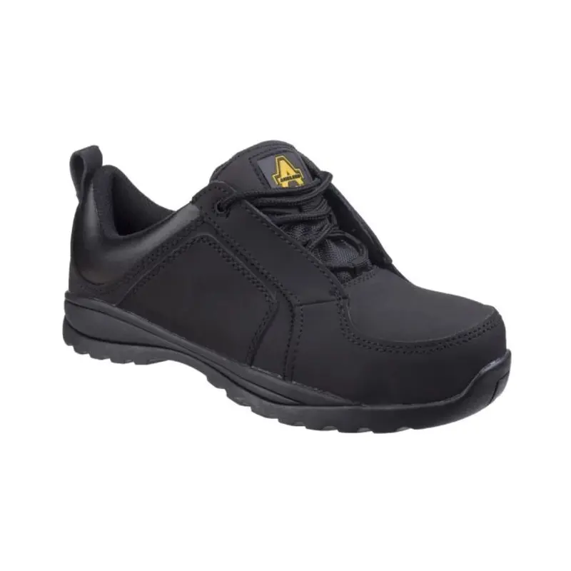 Amblers FS59C Safety Trainer  - Colour: Black