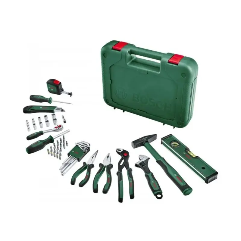 Bosch Home and Garden Advanced Hand Tool Set 52pc in Carry Case 1600A02BY7
