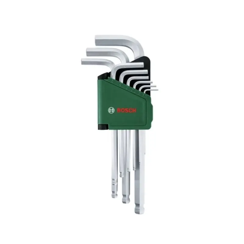 Bosch Home and Garden Hex Key Set 9 piece 1600A02BX9