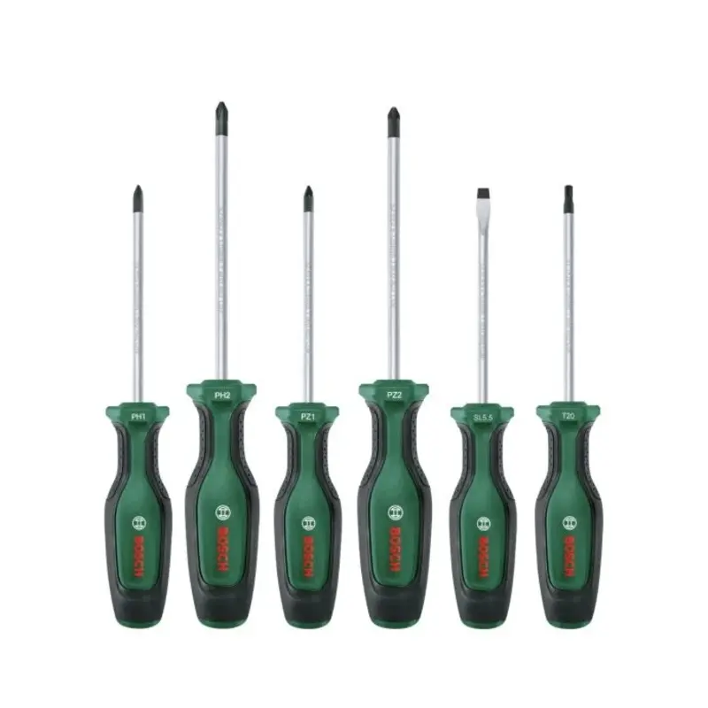 Bosch Home and Garden Screwdriver Set PH|PZ|SL 6pc 1600A02BX7