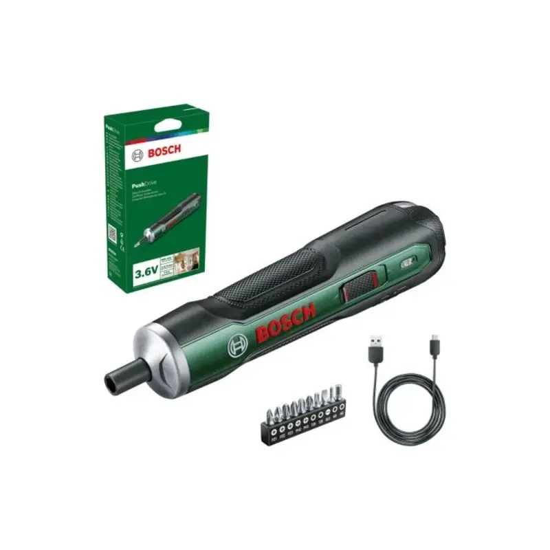 Bosch Home and Garden Cordless Push Screwdriver 3.6V PushDrive 06039C6002