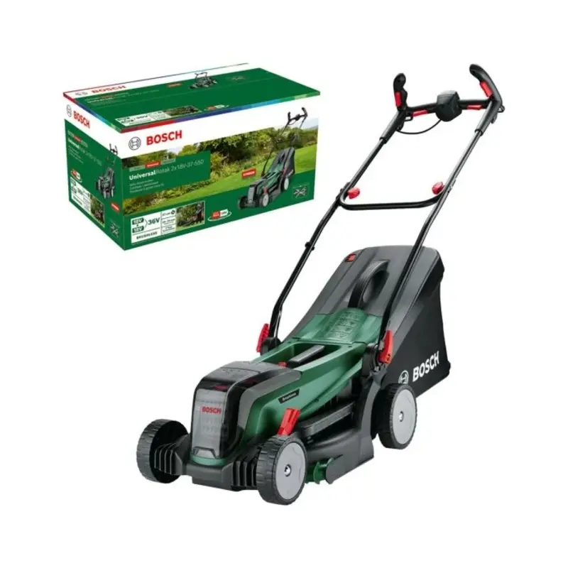 Bosch Home and Garden Cordless Lawn Mower 18V 25-70mm cut UniversalRotak 06008B9E71
