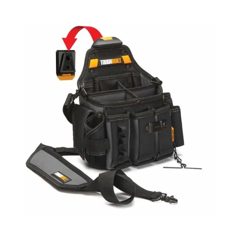 Toughbuilt TB-CT-104-BEA Master Electrician's Pouch With Shoulder Strap