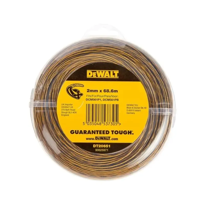 Dewalt DT20651 String Trimmer Line 2mm x 68.6m