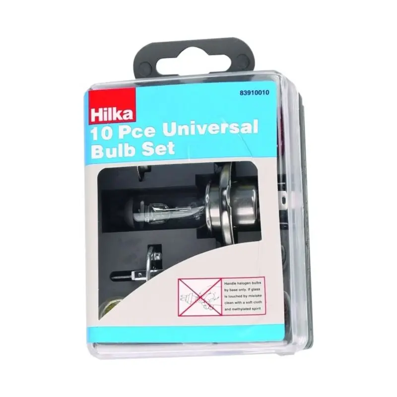 Hilka 10 pce Universal Bulb Kit