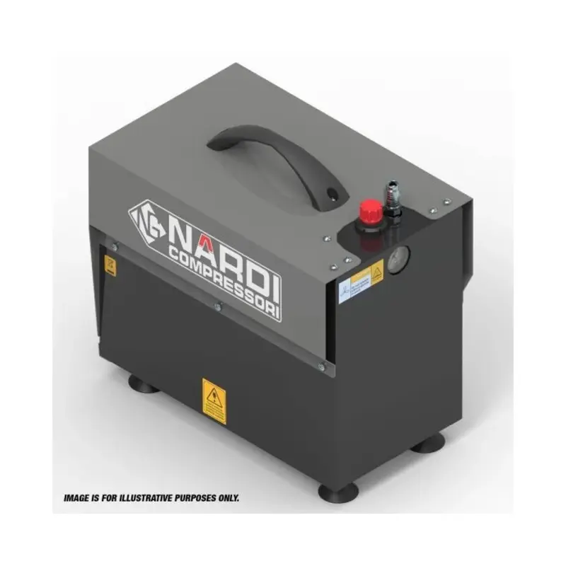 NARDI ESPRIT 0.75HP 60/4 5ltr Silenced Compressor