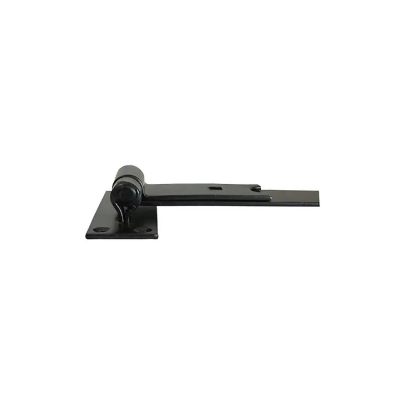 TIMCO Straight Band & Hook On Plates Hinges Black - 250mm - Pack of 2 Pieces