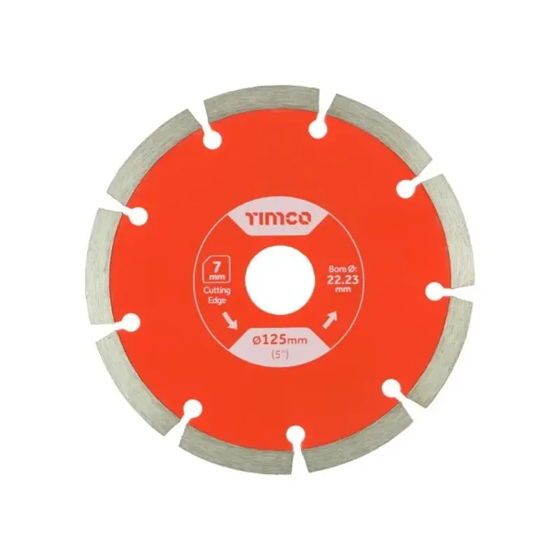 TIMCO Premium Diamond Blade Segmented - 125 x 22.2