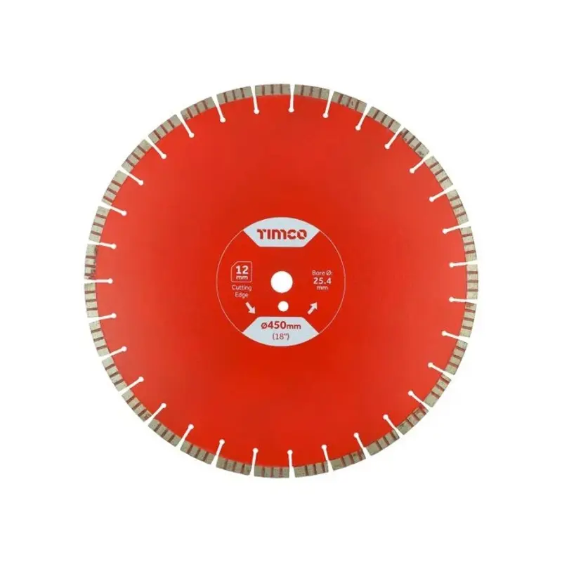 TIMCO Premium Diamond Blade Segmented - 450 x 25.4