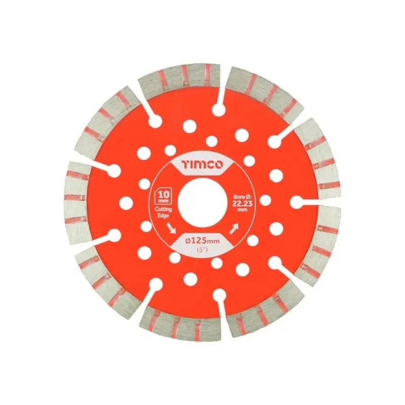 TIMCO Trade Diamond Blade Segmented - 125 x 22.2