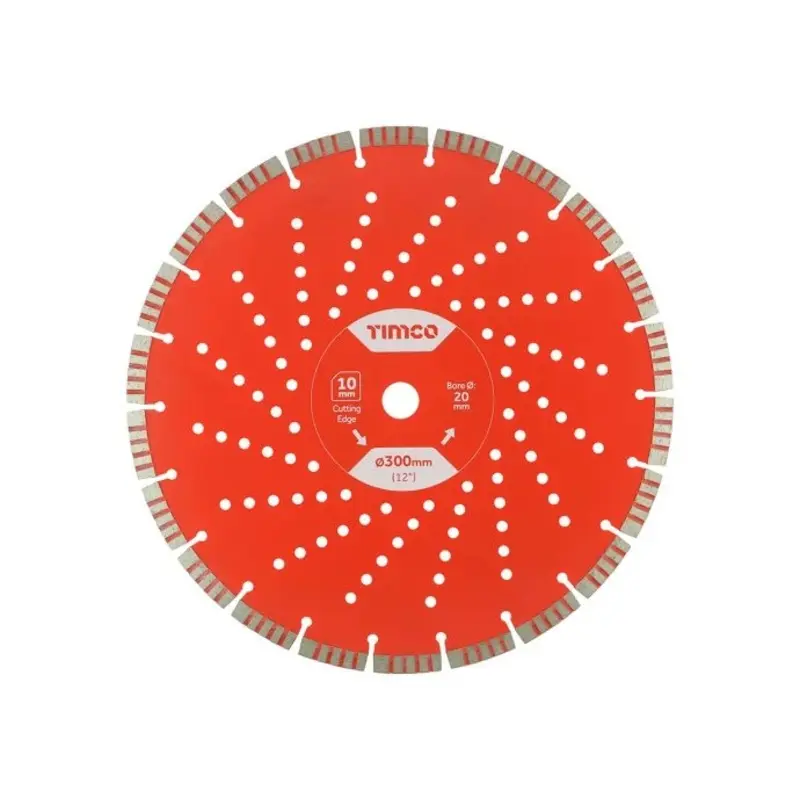 TIMCO Trade Diamond Blade Segmented - 300 x 20.0