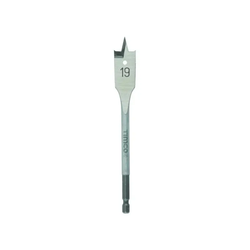 TIMCO Flat Wood Bits - 19.0 x 152