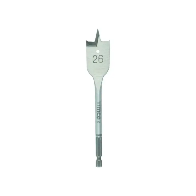 TIMCO Flat Wood Bits - 26.0 x 152