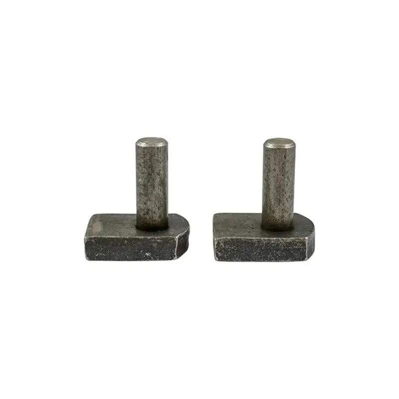 TIMCO Gate Hinge Hooks to Weld Self Coloured - 12mm - Pack of 2 Pieces