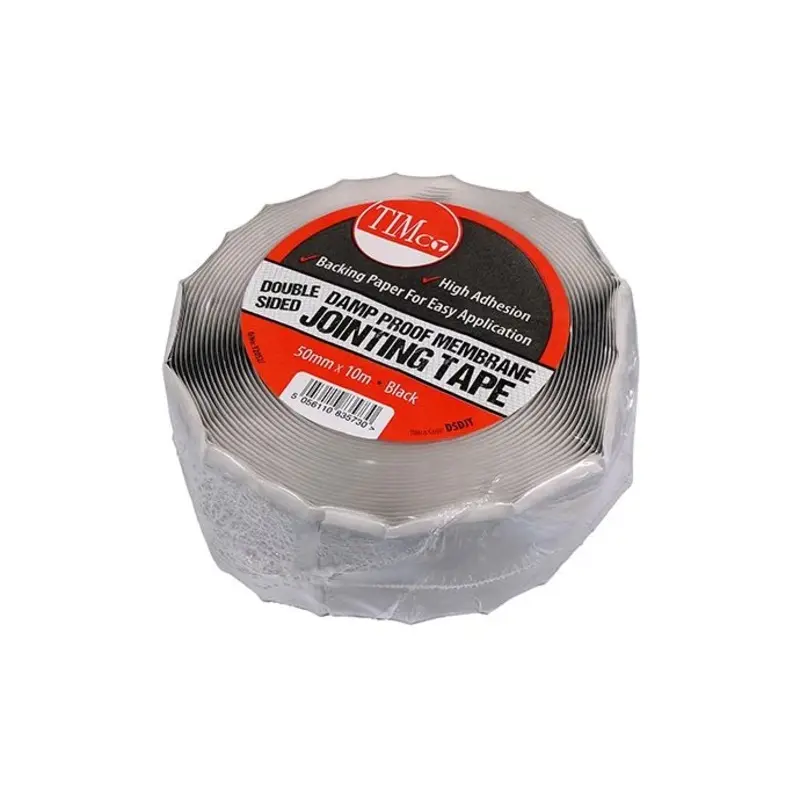 TIMCO Double Sided Damp Proof Membrane Jointing Tape - 10m x 50mm