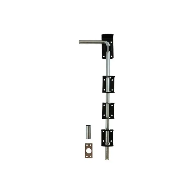 TIMCO Garage Drop Down Bolt Black - 18"